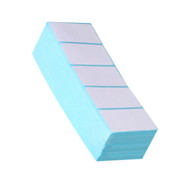 远平条码 三防热敏不干胶折叠条码标签纸 单排50mm*30mm*1000张*40叠