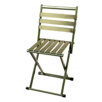 REDCAMP 折叠凳子便携式户外钓鱼凳子小板凳写生美术生椅子家用排队小马扎 军绿靠背大号