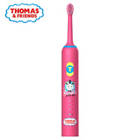 托马斯＆朋友（THOMAS&FRIENDS）儿童电动牙刷 充电式声波振动宝宝牙刷 3-12岁 TC1708玫红色