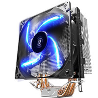 爱国者（aigo）冰锋400V CPU散热器（智能温控/多平台/支持AM4/4热管/发蓝光/12CM风扇/附带硅脂）