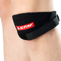 世达（STAR）XD304N-03 运动护具膝关节护套 单只装 黑色 均码