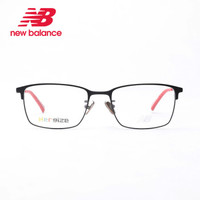 NEW BALANCE 新百伦眼镜框新款眼镜近视镜框全框眼镜架+依视路钻晶A4 1.56镜片 NB05170XC0255-914100A412