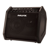 Nux电吉他音箱木吉他弹唱音响键盘电鼓贝斯便携户外监听音箱 PA-50棕色