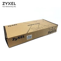 ZYXEL 合勤 ES1100-24 非网管型24口百兆交换机 即插即用 网络监控分线器