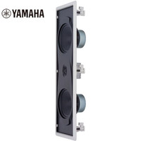雅马哈（Yamaha）NS-IW760 音响 音箱 家庭影院/定阻/吸顶/嵌入/背景音乐音箱 中置音箱 双6英寸低音单元