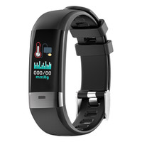 博之轮（BOZLUN）智能手表男女 健康运动手环心电心率血压睡眠监测 信息来电提醒 IP67级防水 B33黑色