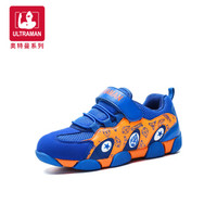 奥特曼童鞋 新款中小童小孩儿童运动鞋 A10191 宝蓝 35码