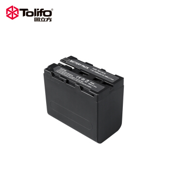 图立方（Tolifo）LED摄影摄像灯LED补光灯使用NP-F-970电池
