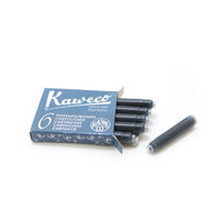 Kaweco 德国进口Kaweco钢笔墨囊一次性墨胆原装进口办公用品 蓝黑色 6支装