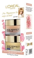 L'OREAL PARIS 巴黎欧莱雅 Age Perfect系列 Golden Age 粉妍牡丹日霜晚霜套装