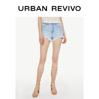 URBAN REVIVO WH22SBKE2012 女士牛仔短裤