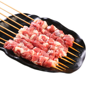 额尔敦 羊肉串组合（羊腩串200g/袋+羊肉丸串350g/袋）