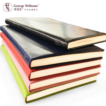 乔先生George Willsons 康奈尔笔记本 A5/128张 曜石黑