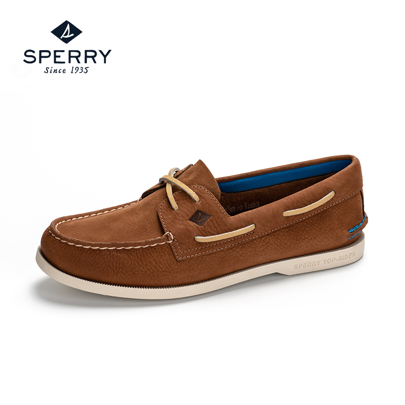 SPERRY STS18677 男士牛皮船鞋