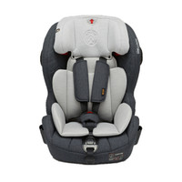 惠尔顿（Welldon）梦想家 宝宝汽车儿童安全座椅 ISOFIX接口  3C认证 9个月-12岁 深空灰