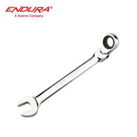 力易得（ENDURA）全抛光活头棘轮两用扳手17mm