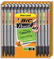 BIC 超顺滑 0.7mm 自动铅笔 40支