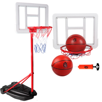 HONGDENG 宏登 儿童篮球架男孩玩具少年可投5号球室内户外投篮框架子2.4米HD359