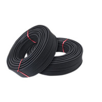 凤达 电线电缆 国标纯铜中型橡套软电缆 YZ 4×1平方毫米 100米/卷 黑色