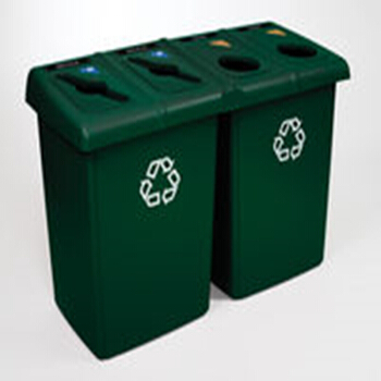 索玛（SUO-MA）RBA.1792373 环保分类垃圾桶带有回收标志 1个