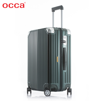 occa 单杆万向轮拉杆箱旅行箱托运箱 8022532 绿色 24英寸
