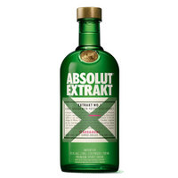 绝对伏特加（Absolut Vodka）洋酒 X伏特加风味配制酒 700ml 原装进口