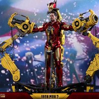 HOT TOYS 合金压铸钢铁侠 MK4+拆甲台 套装 (MMS462)