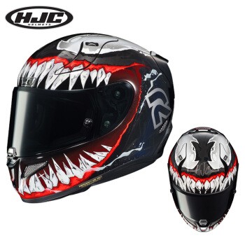 HJC 毒液二代 摩托车头盔 碳纤维全盔 RPHA 11漫威轻量级跑盔 L