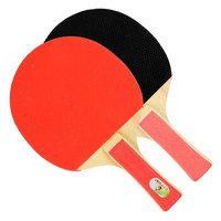 乐士（ENPEX) 乒乓球拍横拍娱乐型 2只装乒乓球板 8835