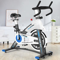 pooboo 蓝堡 动感单车家用健身器材室内健身房锻炼自行车运动脚踏车健身车D600
