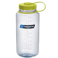 乐基因（nalgene）塑料太空杯1000ml广口运动便携水壶户外水瓶透明2178-2027