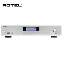 ROTEL A14 音响 音箱 hifi高保真 功放 立体声合并式功率放大器 PC-USB/蓝牙/支持DSD和DoP 银色