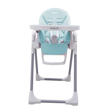 伊孚丽雅（IVOLIA）Q1多功能儿童餐椅可折叠宝宝吃饭餐桌婴儿饭桌座椅BB可躺椅子薄荷绿