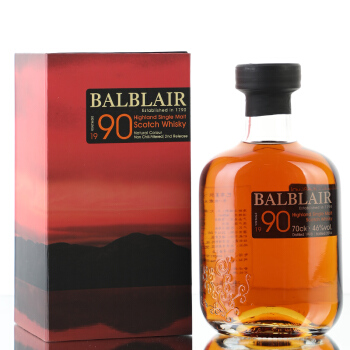 巴布莱尔（Balblair）洋酒 1990 苏格兰威士忌 单一麦芽 700ml
