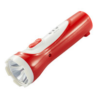 金莱特（KENNEDE）LED充电式强光手电筒 户外照明灯1W KN-4115红色
