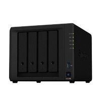 Synology 群暉 DS420+  四盤位NAS網絡存儲服務器 黑色