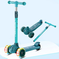 哈贝乐新款儿童滑板车 可拆卸三轮脚踏滑行车