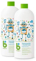 BabyGanics 泡沫香皂 无香型 32液体盎司（946ml）2个装 包装或有不同
