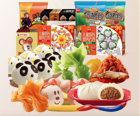 京东plus会员:思念儿童福袋 云吞 汤圆 水饺 包子 -随机10袋发货