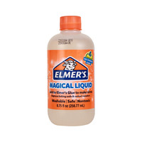 Elmer's 艾默思 史莱姆助凝剂魔法液258ml DIY水晶泥材料 安全无毒非硼砂水258ml