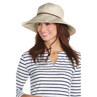 美国Coolibar Gardening Hat  防紫外线帽 UPF50+ 02380 *2件
