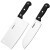 不锈钢刀具 菜刀+料理刀+剪刀 3件套