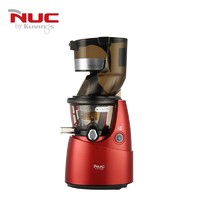 韩国NUC 原装进口原汁机 NA-8620红色 双口径豪华款 1L以下 按键式 低速慢榨家用多功能榨汁机果汁机