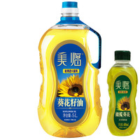美临 食用油 葵花籽油 压榨一级 5L( 乌克兰进口原料) *7件
