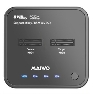 MAIWO 麦沃 K3016 M.2-NVMe协议 固态硬盘拷贝机