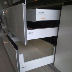 奥地利百隆blum家用五金阻尼抽屉骑马抽百变星系列丝光白系列