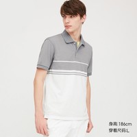 男装 DRY-EX横条POLO衫(短袖) 427062