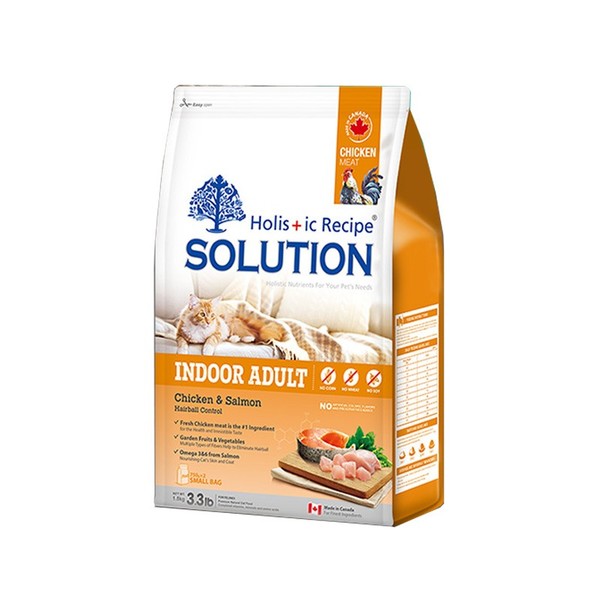 【solution/耐吉斯猫粮】solution 耐吉斯 成猫粮 鸡肉味 1.5kg【报价