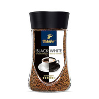 Tchibo奇堡黑白速溶咖啡粉100g进口美式冻干咖啡无蔗糖添加 *3件