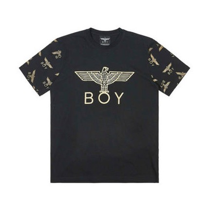 Boy London 伦敦男孩 B00TS1003U 字母飞鹰印花短袖T恤